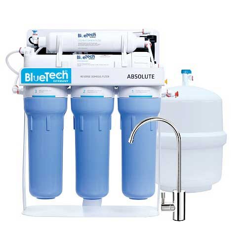 Absolute Reverse Osmosis Filter on Metal Rack with Pump BT-13/6 